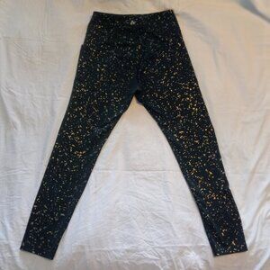 Tek Gear women's legging green and gold